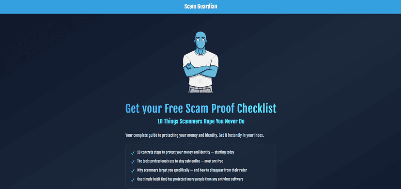 Scam Guardian Screenshot